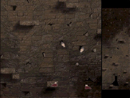 Capture d'écran de l'escalade de la cheminée